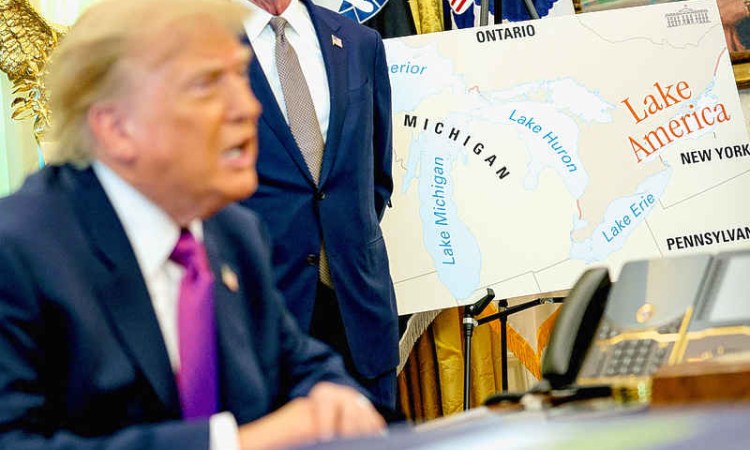 Trump renames Lake Ontario as  'Lake America' amid trade war